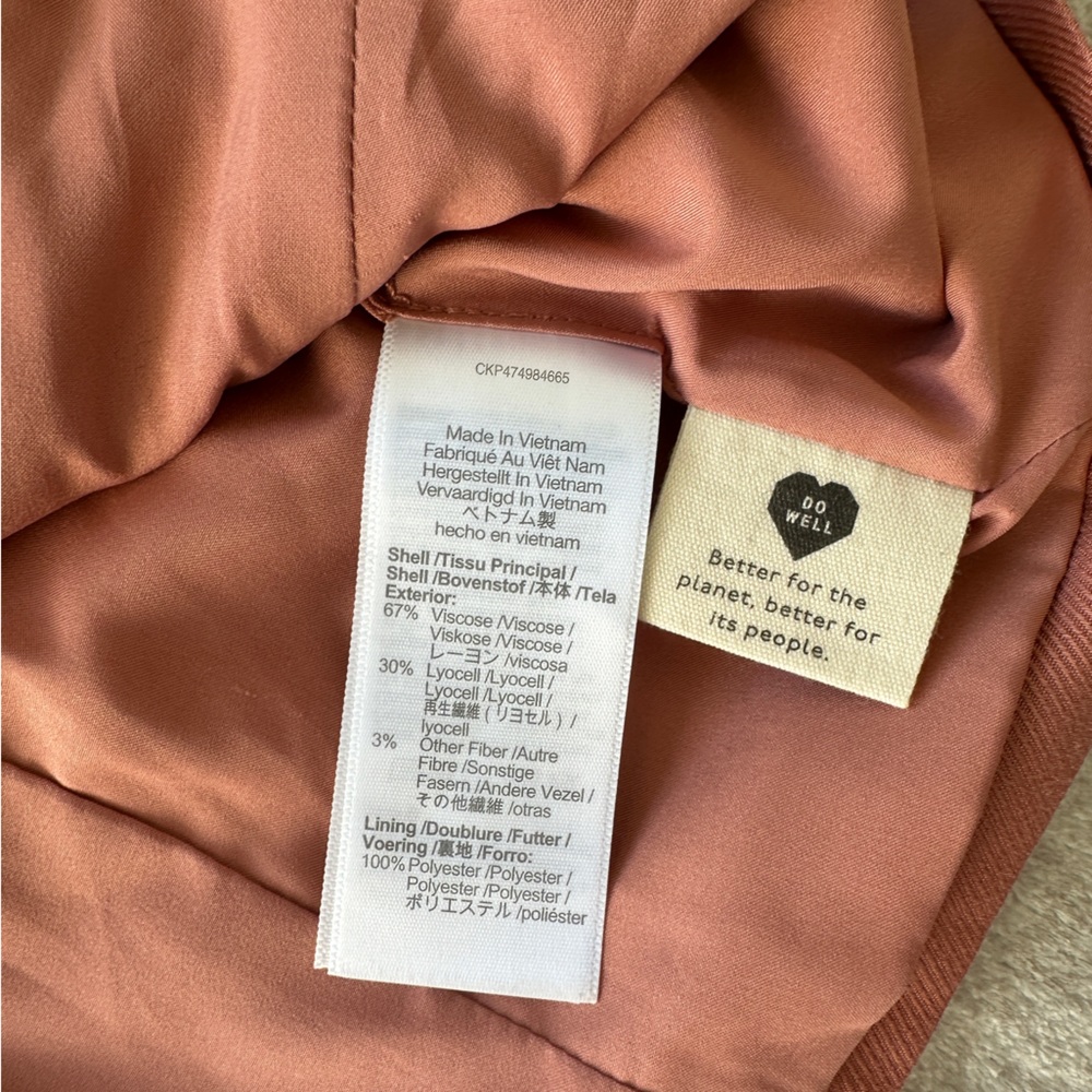 Madewell Dusty Rose Vest - Picture 5 of 5
